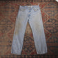 Levi's 505 W34 L28 Straight Leg Regular Fit Blue Denim Jeans