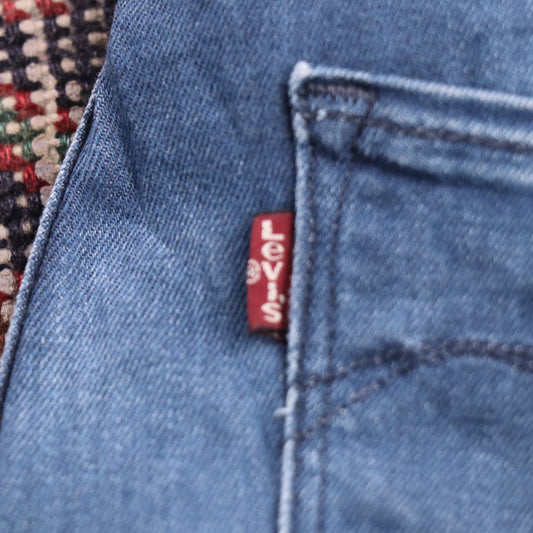 Levi's W32 L27 Straight Leg Slim Fit Blue Denim Jeans