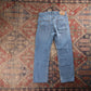 Levi's 514 Red Tab W28 L25 Straight Leg Blue Denim Jeans