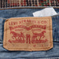 Levi's 506 W34 L26 Straight Leg Blue Denim Jeans
