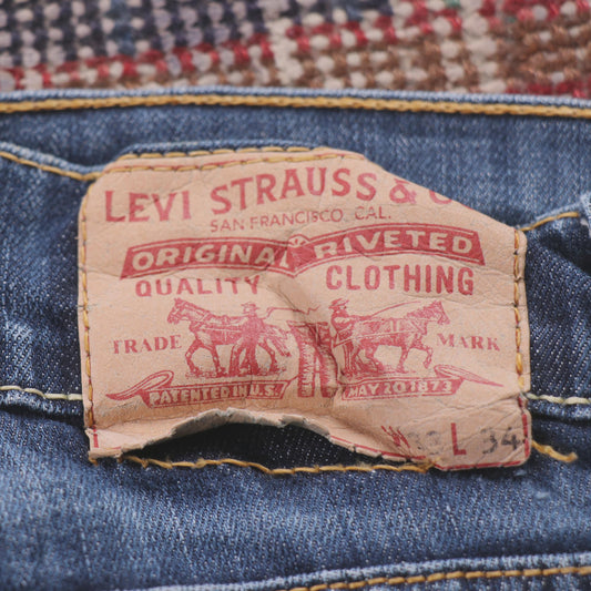 Levi's 511 W32 L26 Slim Fit Blue Denim Jeans