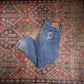 Levi's W38 L31 Straight Leg Relaxed Fit Blue Denim Jeans