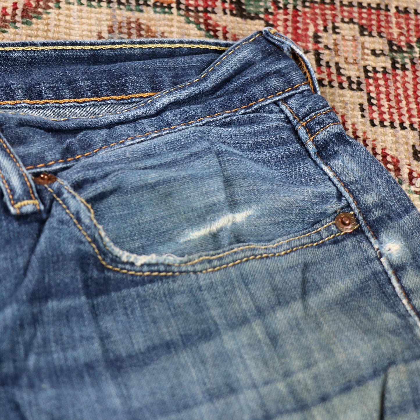 Levi's 514 W32 L28 Straight Leg Blue Denim Jeans