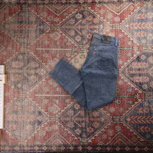 Levi's 511 Red Tab W30 L29 Slim Fit Blue Denim Jeans