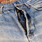Lee W32 L28 Straight Leg Relaxed Fit Blue Denim Jeans
