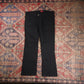 Dickies W34 L27 Straight Leg Black Cotton Blend Trousers