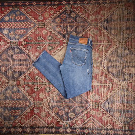 Levi's 511 W32 L29 Slim Fit Blue Denim Jeans