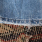 Lee W30 L30 Tapered Leg Loose Fit Classic Ripped Style Blue Denim Jeans
