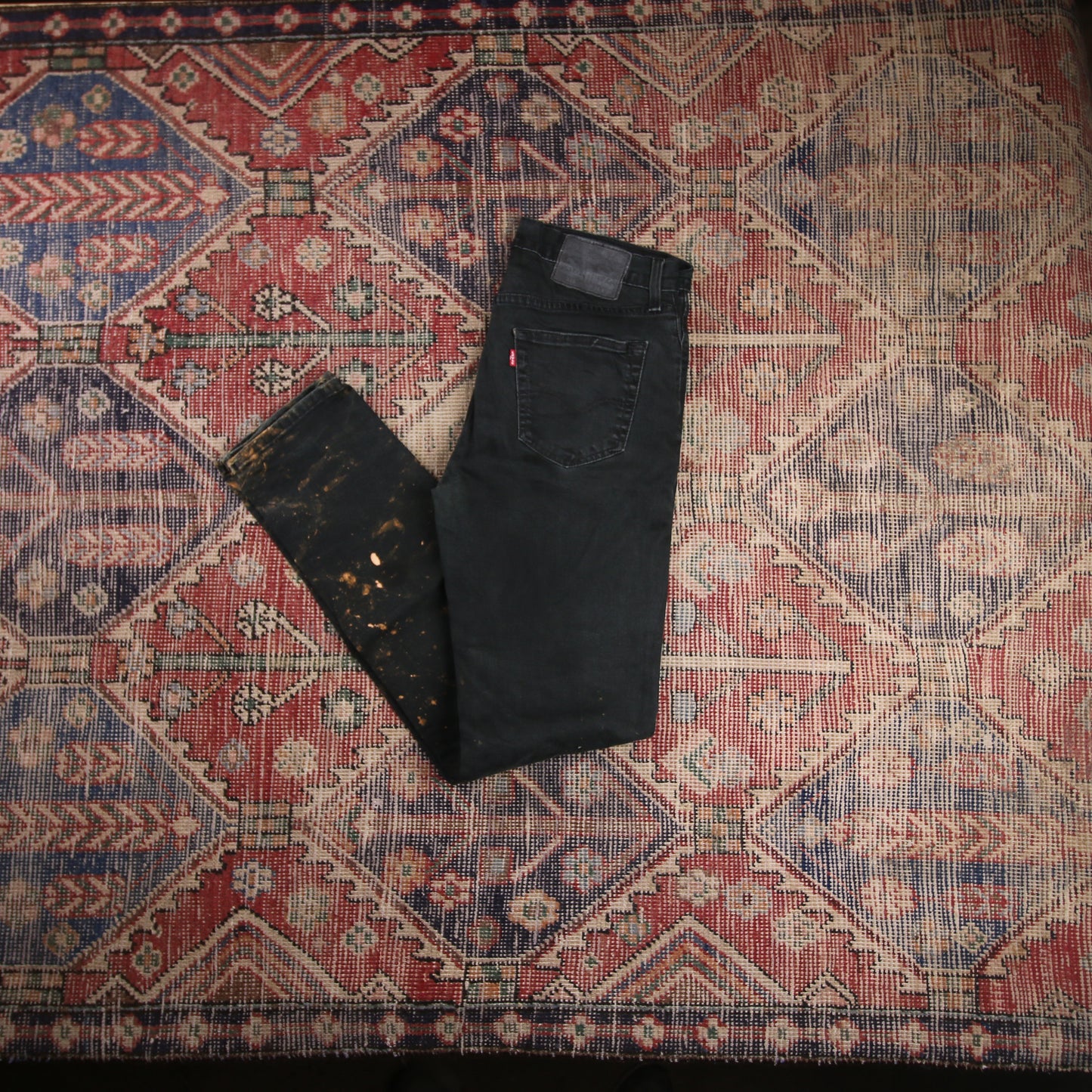 Levi's 511 W32 L32 Slim Fit Black Denim Jeans