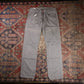 Levi's 513 W32 L31 Straight Leg Slim Fit Grey Denim Jeans