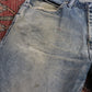 Wrangler W34 L30 Straight Leg Loose Fit Blue Denim Jeans