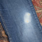 Levi's 525 W28 L29 Bootcut Slim Fit Blue Denim Jeans