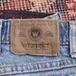 Wrangler W32 L29 Straight Leg Regular Fit Blue Denim Jeans