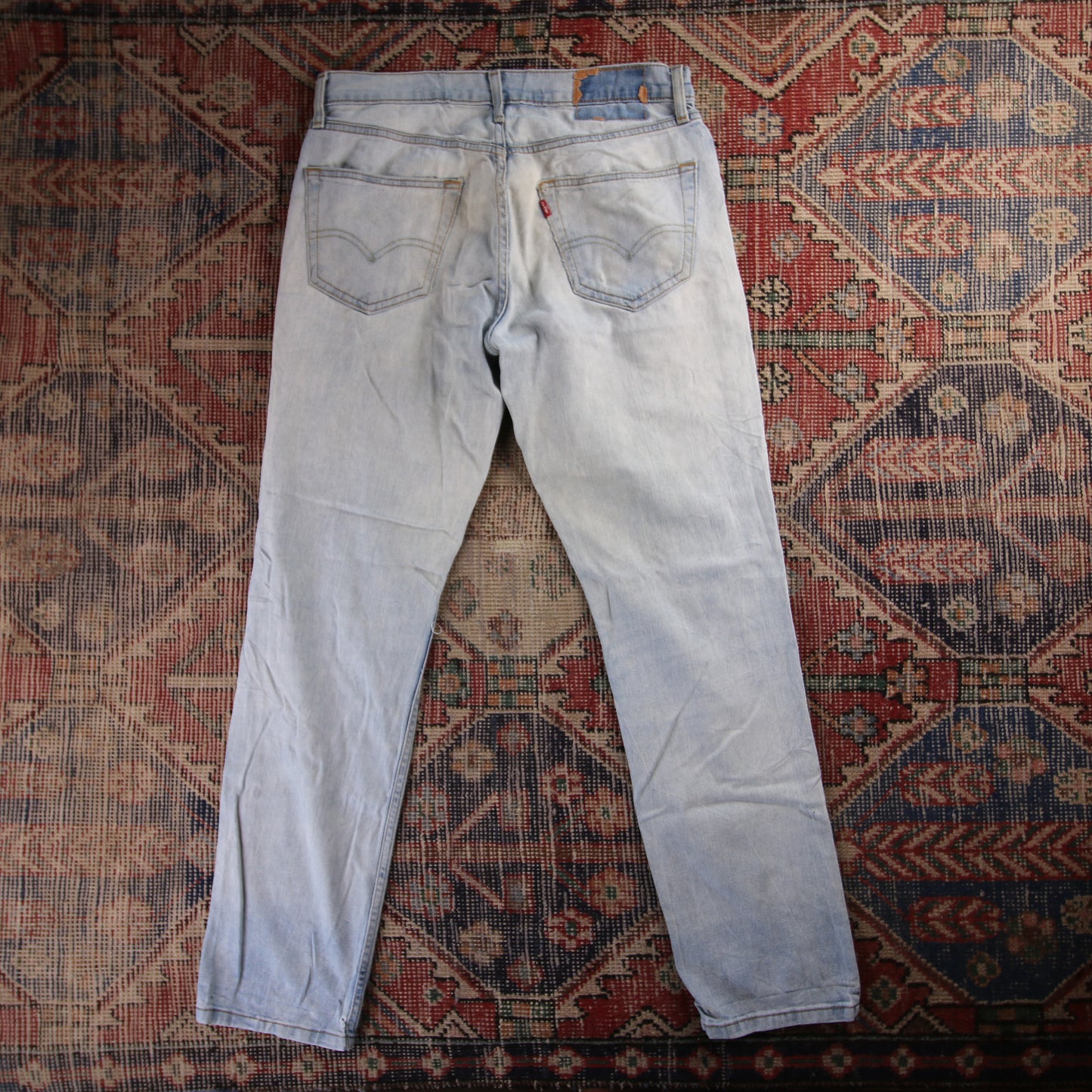 Levi's Red Tab W32 L31 Slim Straight Leg Blue Denim Jeans