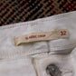 Levi's W34 L25 Slim Fit White Denim Jeans