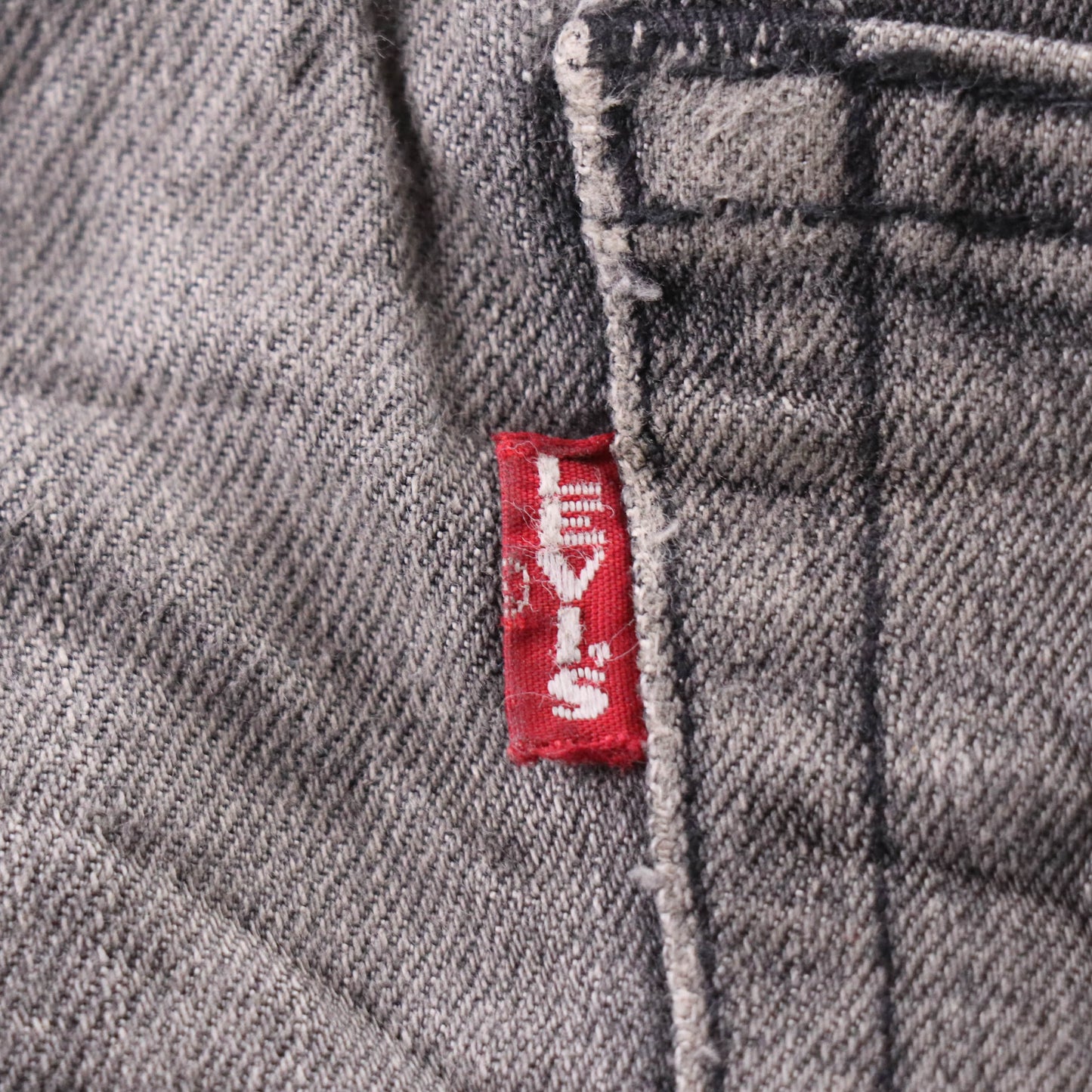 Levi's 511 Red Tab W28 L27 Slim Fit Grey Denim Jeans