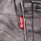 Levi's 511 Red Tab W28 L27 Slim Fit Grey Denim Jeans