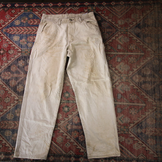 Wrangler W32 L32 Cargo Beige Denim Trousers