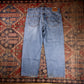 Levi's 550 W38 L28 Tapered Leg Relaxed Fit Blue Denim Jeans