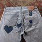 Levi's 501 Red Tab W32 L30 Original Fit Blue Denim Jeans