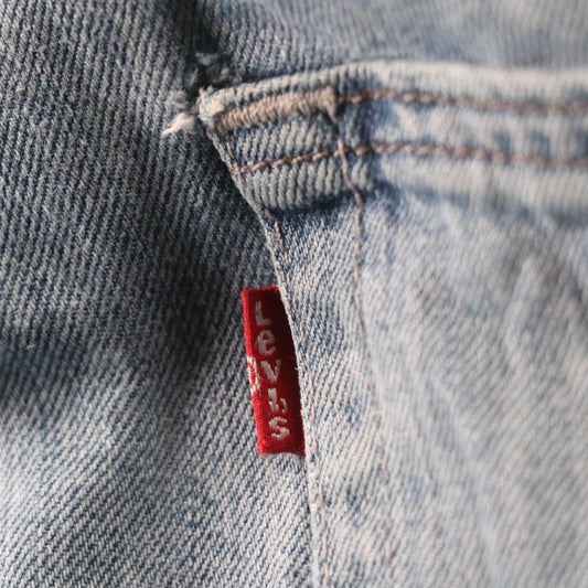 Levi's Red Tab W34 L26 Straight Blue Denim Jeans