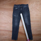 Levi's 512 Red Tab W32 L30 Tapered Leg Slim Fit Grey Denim Jeans