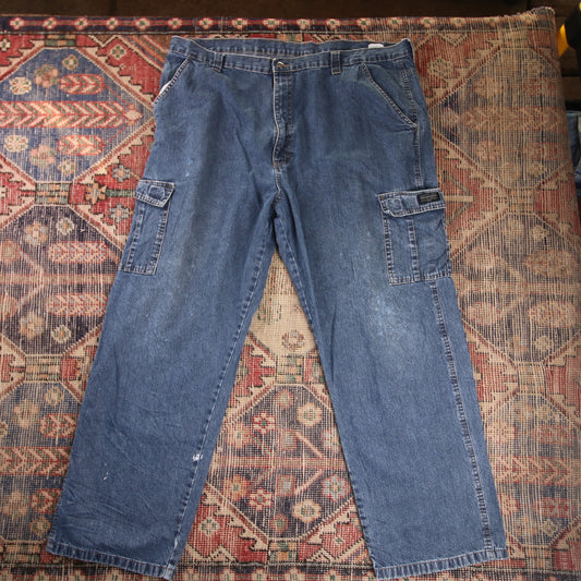 Lee W42 L29 Cargo Blue Denim Jeans