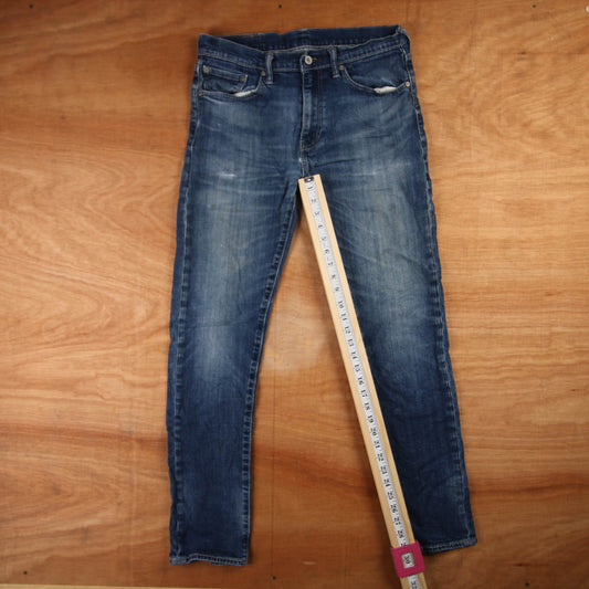 Levi's 508 Red Tab W32 L30 Tapered Leg Regular Fit Blue Denim Jeans