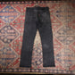 Levi's W30 L28 Straight Leg Black Denim Jeans