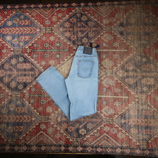 Levi's 511 W26 L29 Slim Fit Blue Denim Jeans