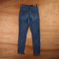 Levi's 721 Red Tab W26 L28 Skinny Blue Denim Jeans