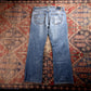 Levi's W36 L30 Bootcut Blue Denim Jeans