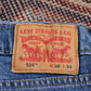 Levi's 514 W30 L32 Straight Leg Blue Denim Jeans