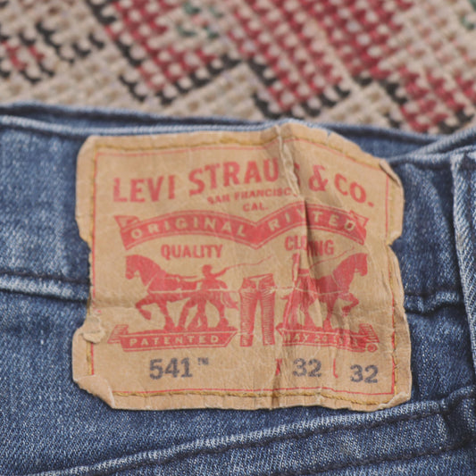 Levi's 541 W32 L30 Tapered Leg Blue Denim Jeans