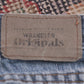 Wrangler W36 L31 Straight Leg Relaxed Fit Classic Ripped Style Blue Denim Jeans