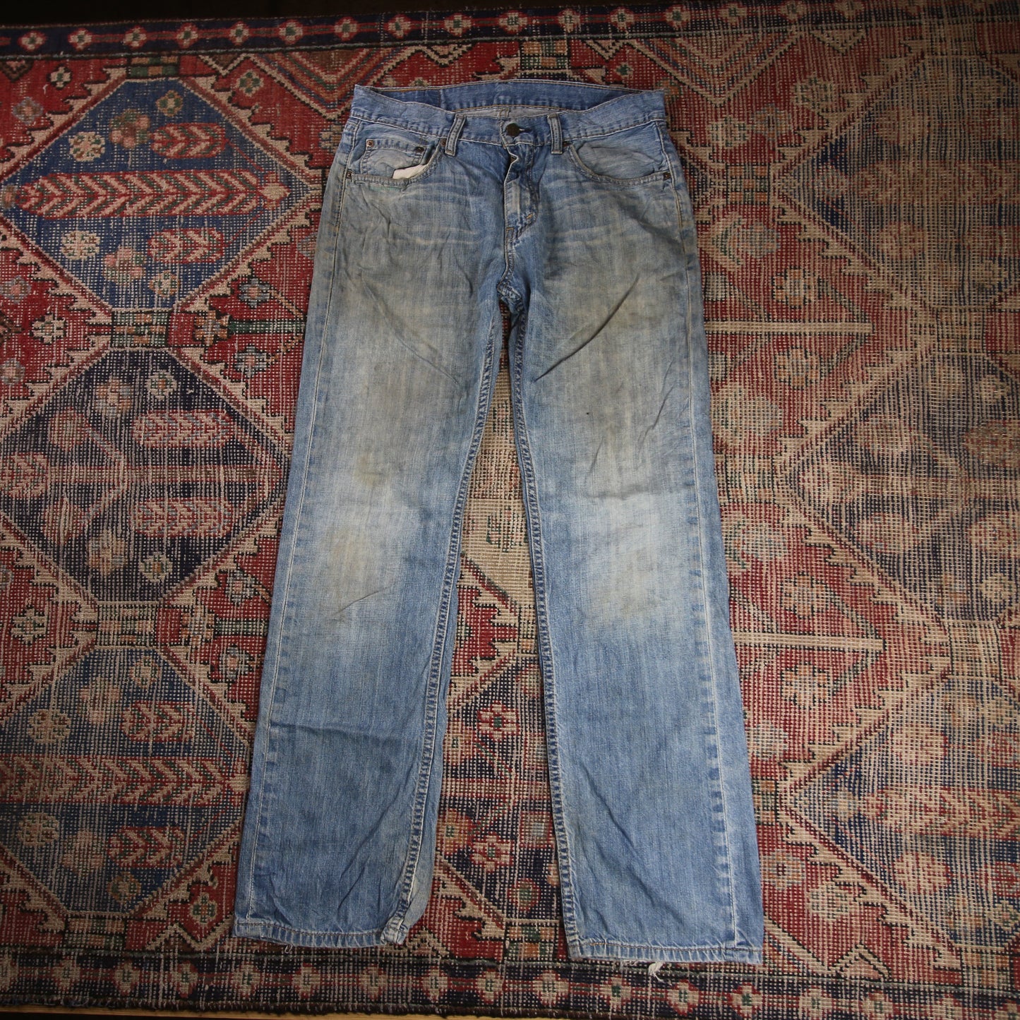Levi's 559 W30 L30 Straight Leg Relaxed Fit Blue Denim Jeans