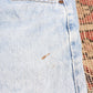 Lee W36 L32 Straight Leg Relaxed Fit Blue Denim Jeans