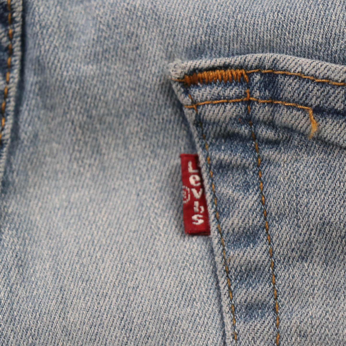 Levi's 541 Red Tab W34 L27 Tapered Leg Blue Denim Jeans