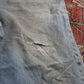 Wrangler W44 L29 Baggy Classic Ripped Style Blue Denim Jeans