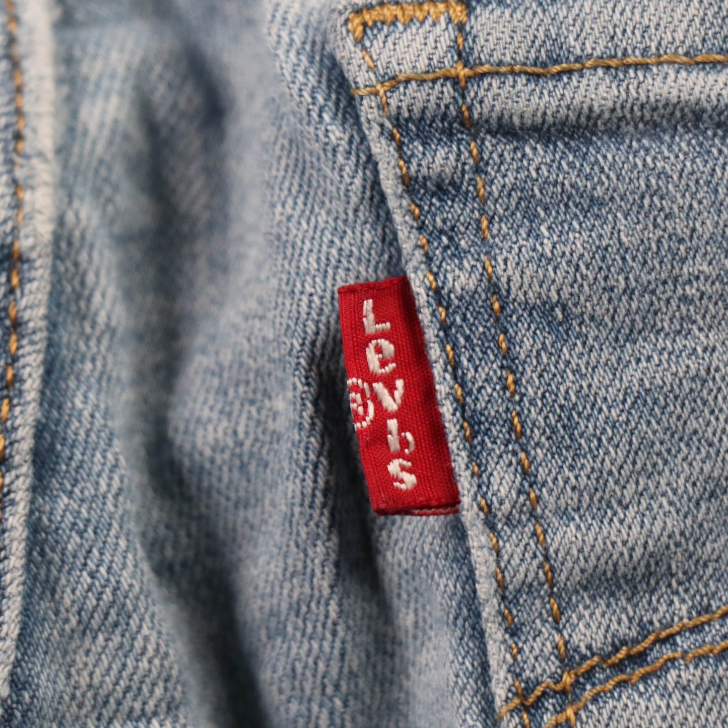 Levi's 711 Red Tab W30 L28 Skinny Blue Denim Jeans