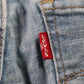 Levi's 711 Red Tab W30 L28 Skinny Blue Denim Jeans