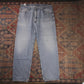 Levi's 550 W38 L31 Tapered Leg Relaxed Fit Blue Denim Jeans