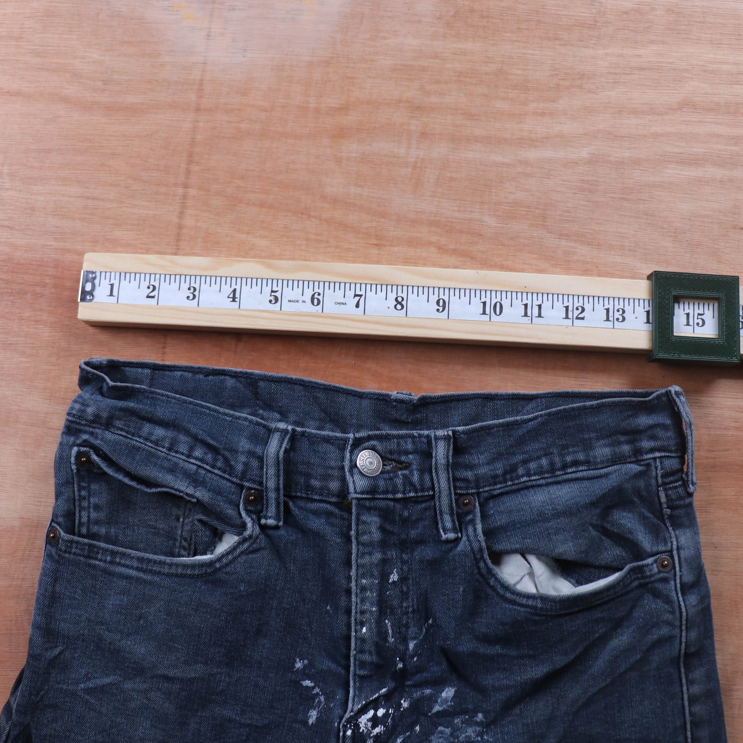 Levi's 502 Red Tab W30 L29 Tapered Leg Regular Fit Blue Denim Jeans