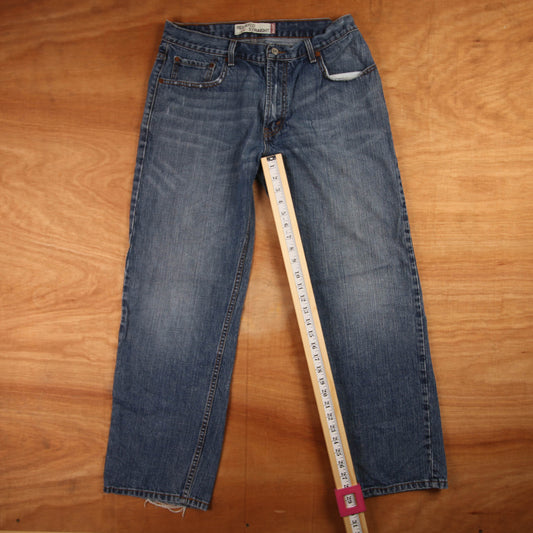 Levi's 559 Red Tab W32 L29 Straight Leg Relaxed Fit Blue Denim Jeans