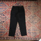 Lee W26 L25 Straight Leg Black Denim Jeans