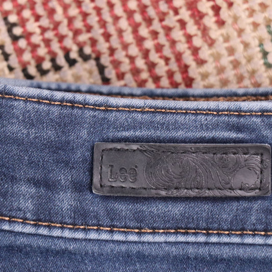 Lee W28 L27 Skinny Blue Denim Jeans