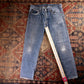 Levi's Orange Tab W36 L30 Straight Classic Ripped Style Blue Denim Jeans