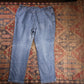 Lee W44 L29 Straight Leg Loose Fit Blue Denim Jeans