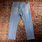 Wrangler W36 L30 Straight Blue Denim Jeans