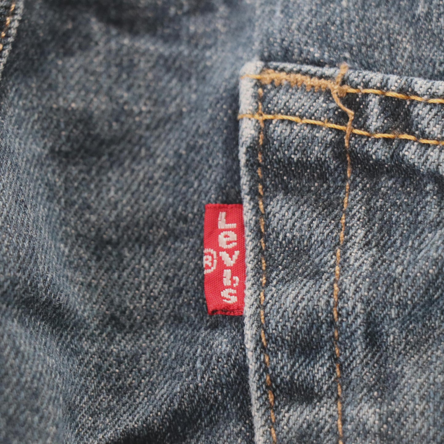 Levi's 514 Red Tab W32 L29 Straight Leg Blue Denim Jeans
